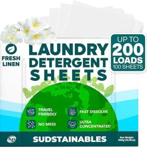 Home Sustainable Laundry Detergent Sheets